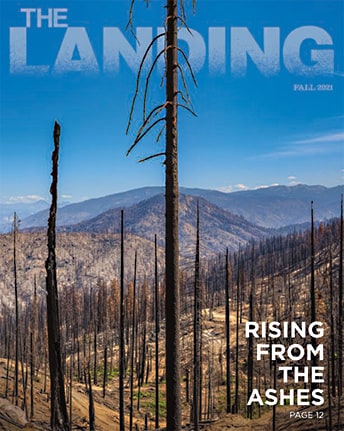 Cover of The Landing Magazine Fall 2021