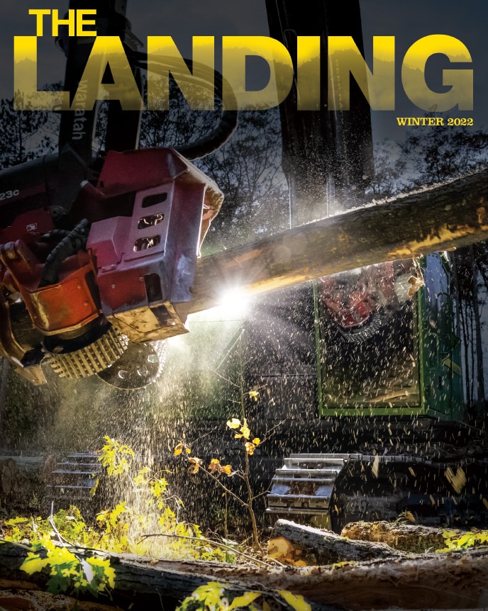 Cover of The Landing Winter 2022 Issue