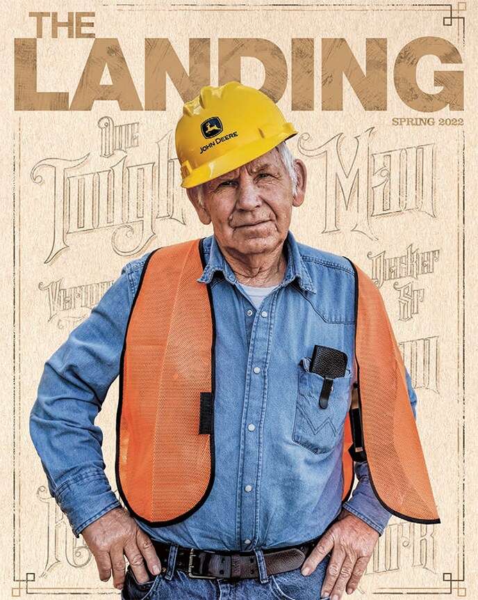 Cover of The Landing Magazine Spring 2022