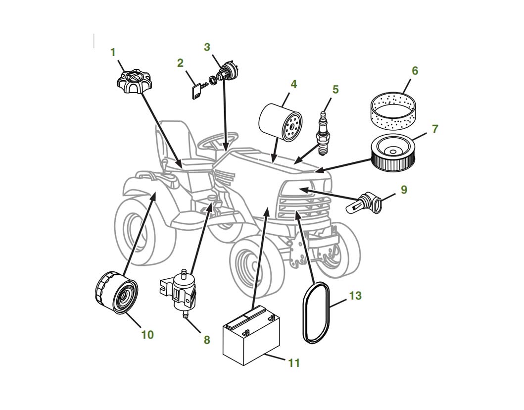 X738 Lawn Tractor