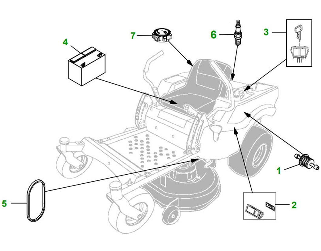 Z225 Residential Ztrak Zero Turn Mower