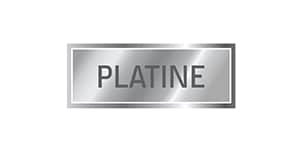 image du logo du niveau Platine