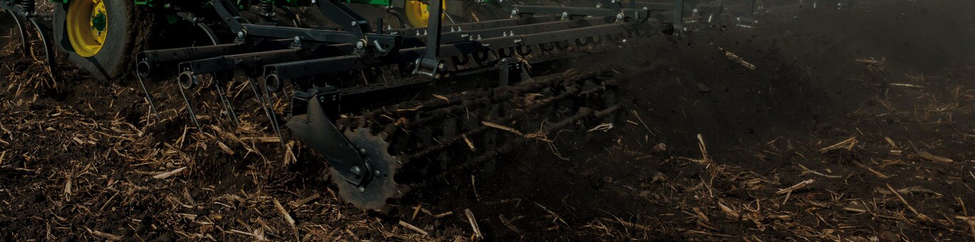 Tractor Preparing Field