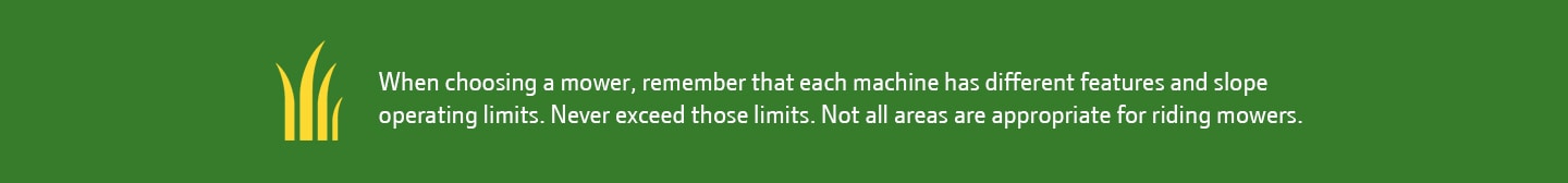 Slope Limitations Notice