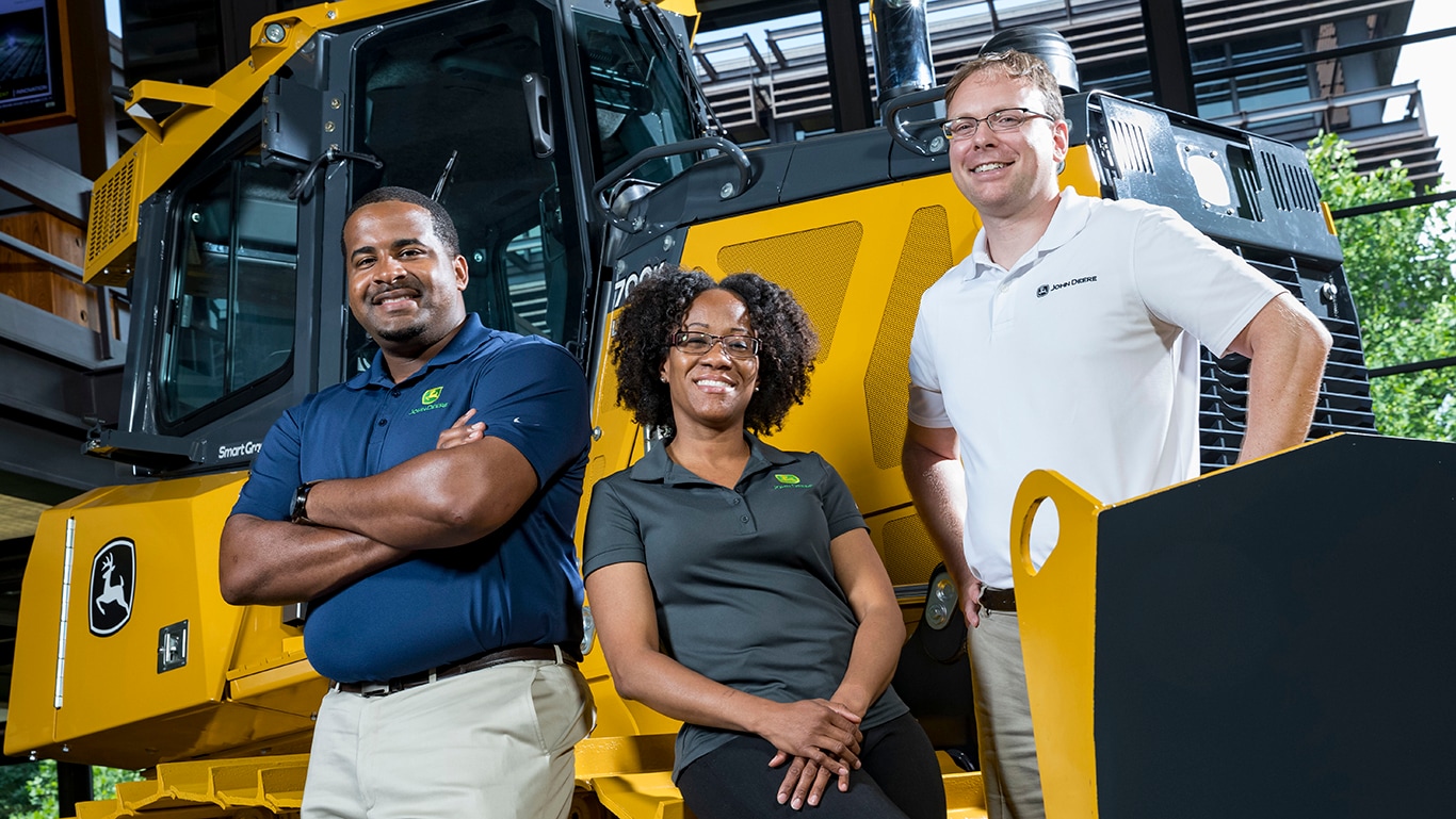 Find out more about mid-career openings at John Deere