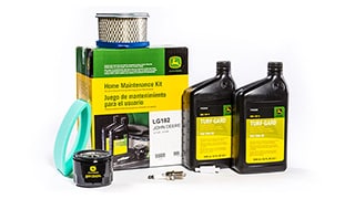 Several John&nbsp;Deere maintenance parts products in a bundle.