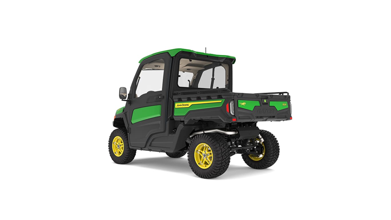 XUV 845R Premium Cab facing rear left studio image