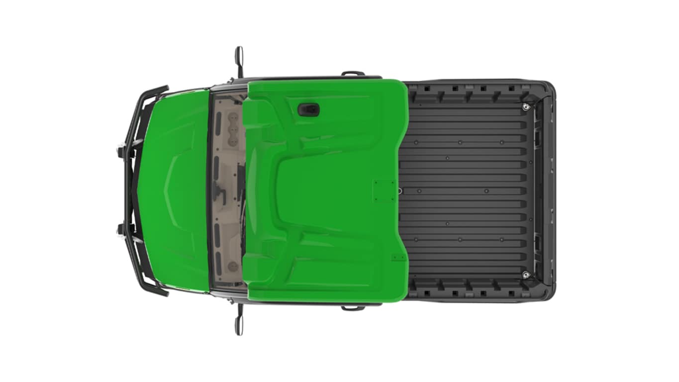 Image prise en studio d'un véhicule XUV 875R vu du dessus
