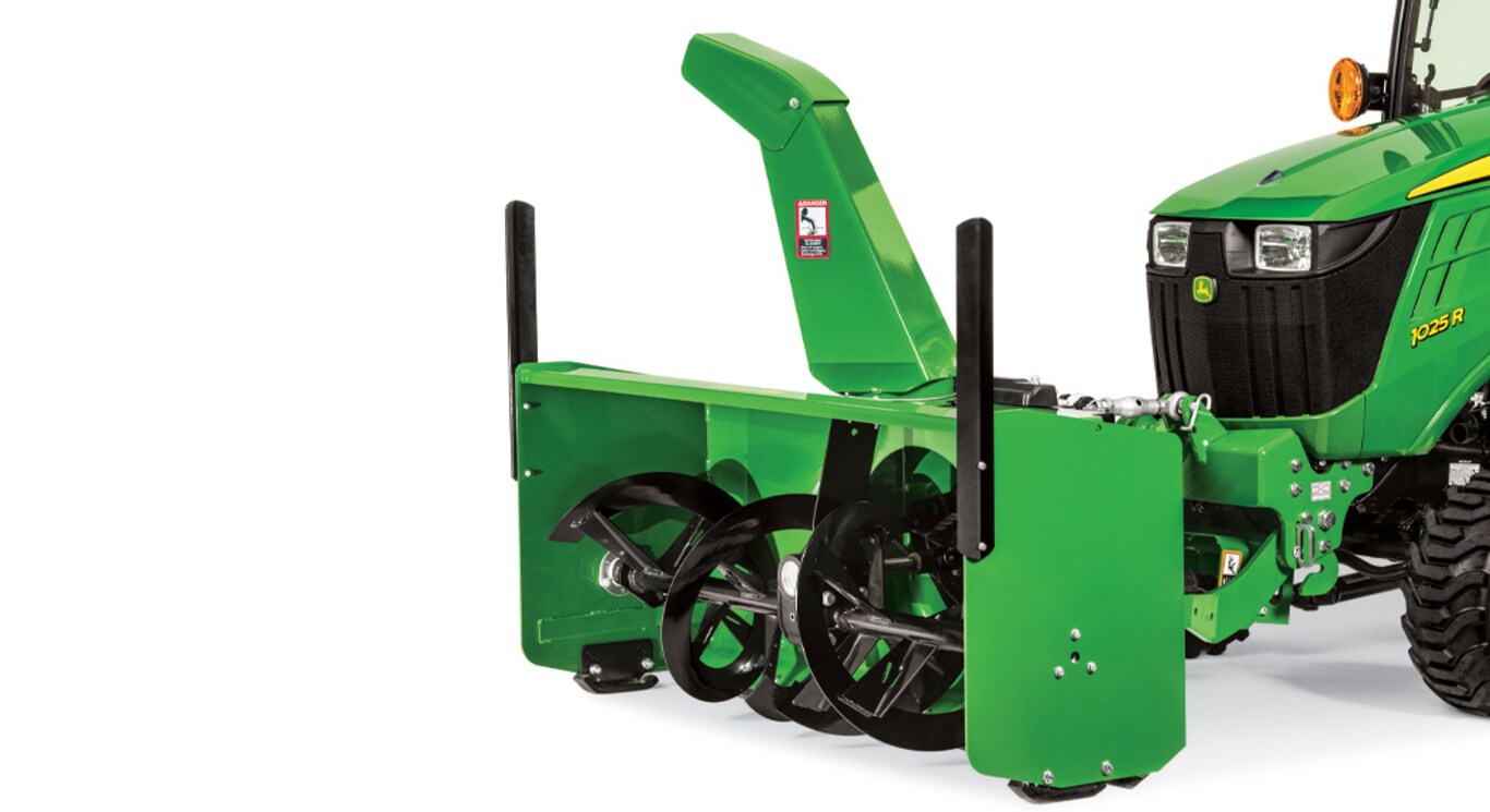 Studio image of a 54-inch Heavy-Duty Snow Blower