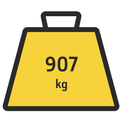 icône de 907 kg (2 000 lb)
