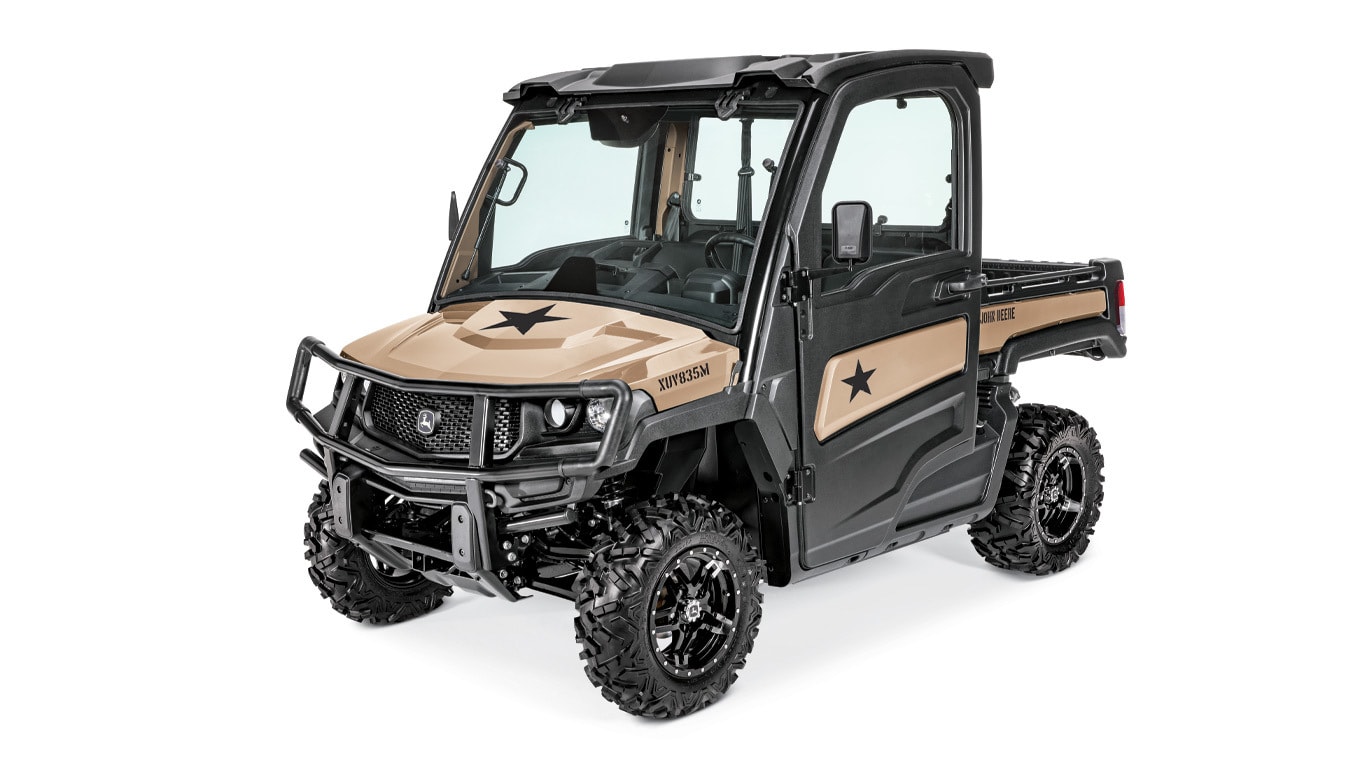 Studio Image of a XUV835M Honour Edition Gator Utility Vehicle