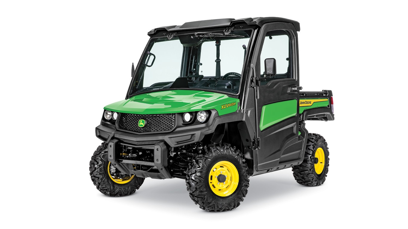 Studio Image of a Gator Utility Vehicle XUV865M Cab