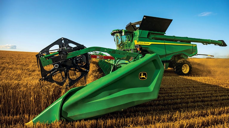 HDF50 Hinged Frame, Flexible Cutterbar Draper