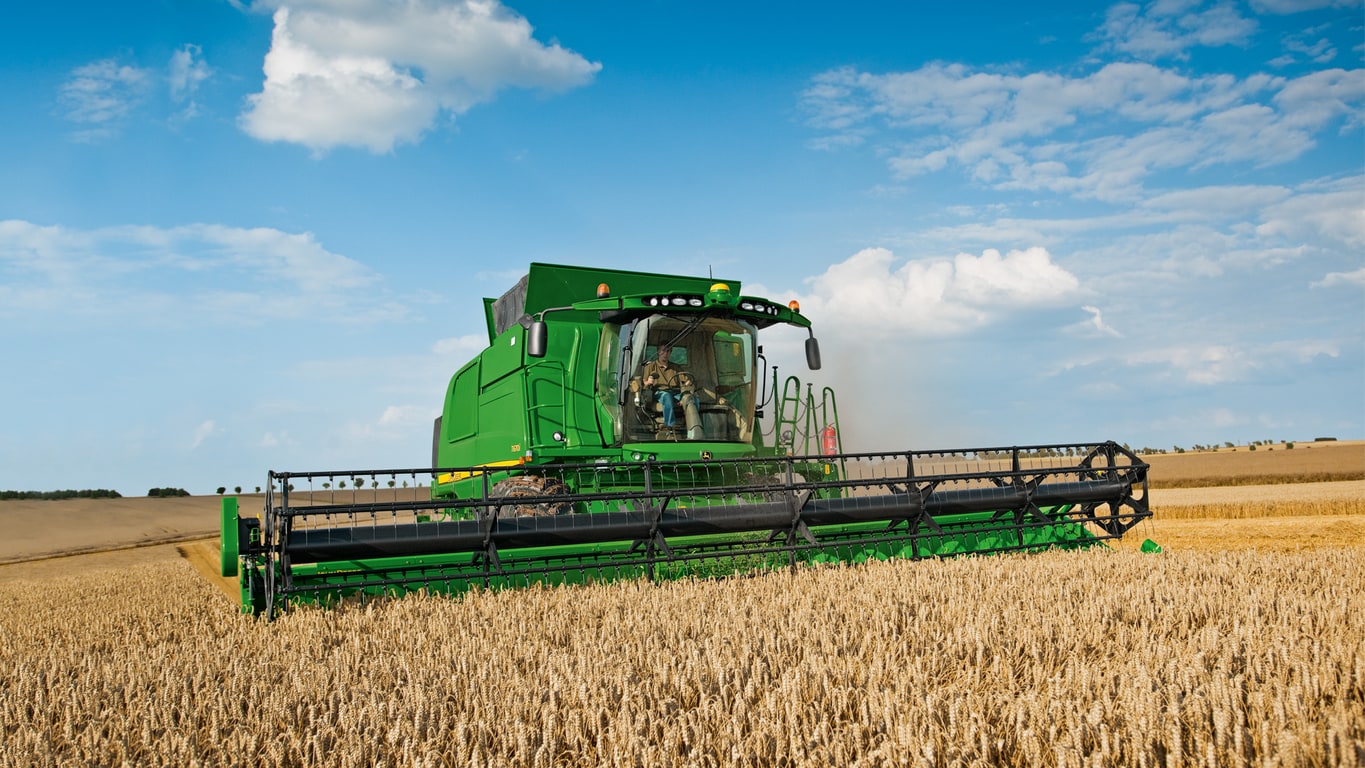 Moissonneuse-batteuse S760 ∣ Récolte du grain ∣ John Deere CA