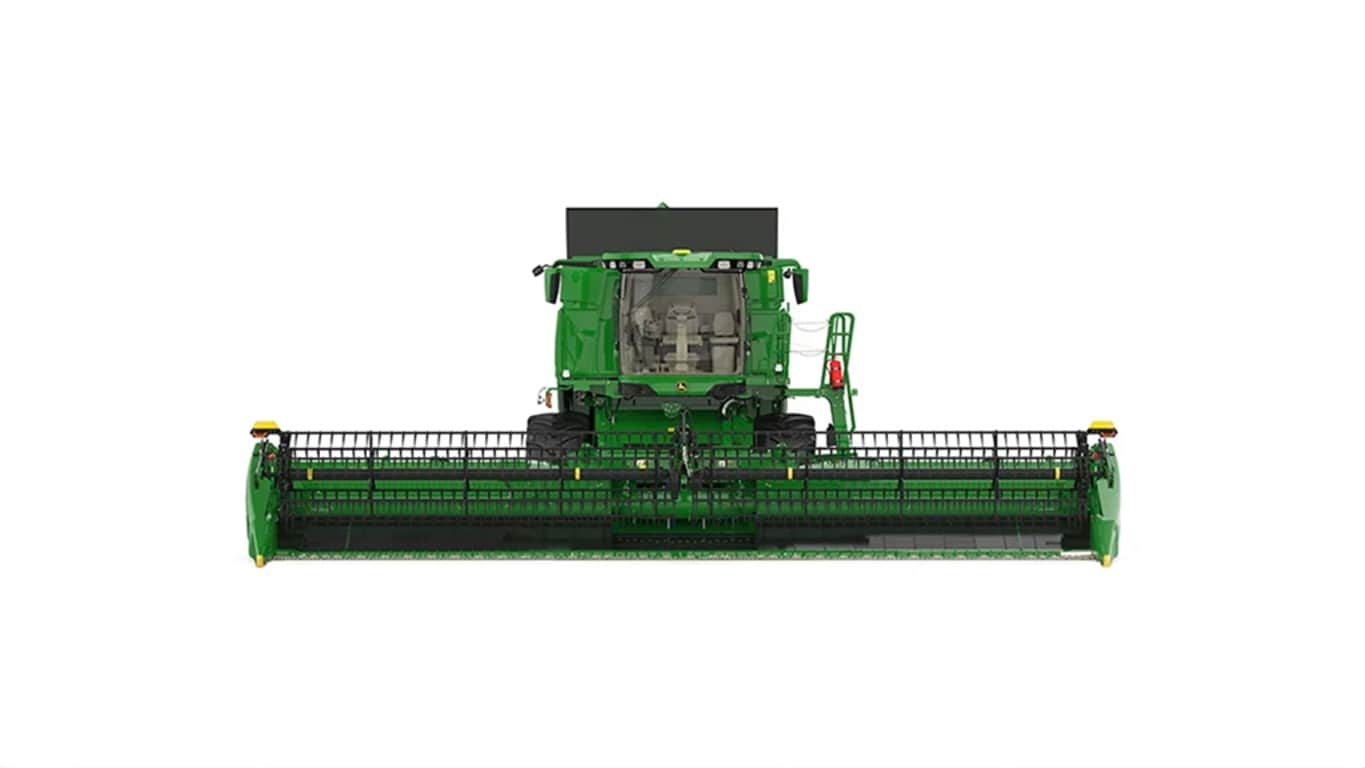 Image studio de l'avant de la moissonneuse-batteuse T6 800