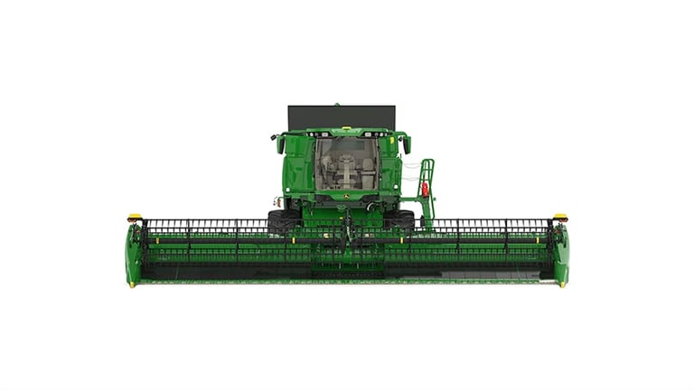 Image studio de l'avant de la moissonneuse-batteuse T6 800