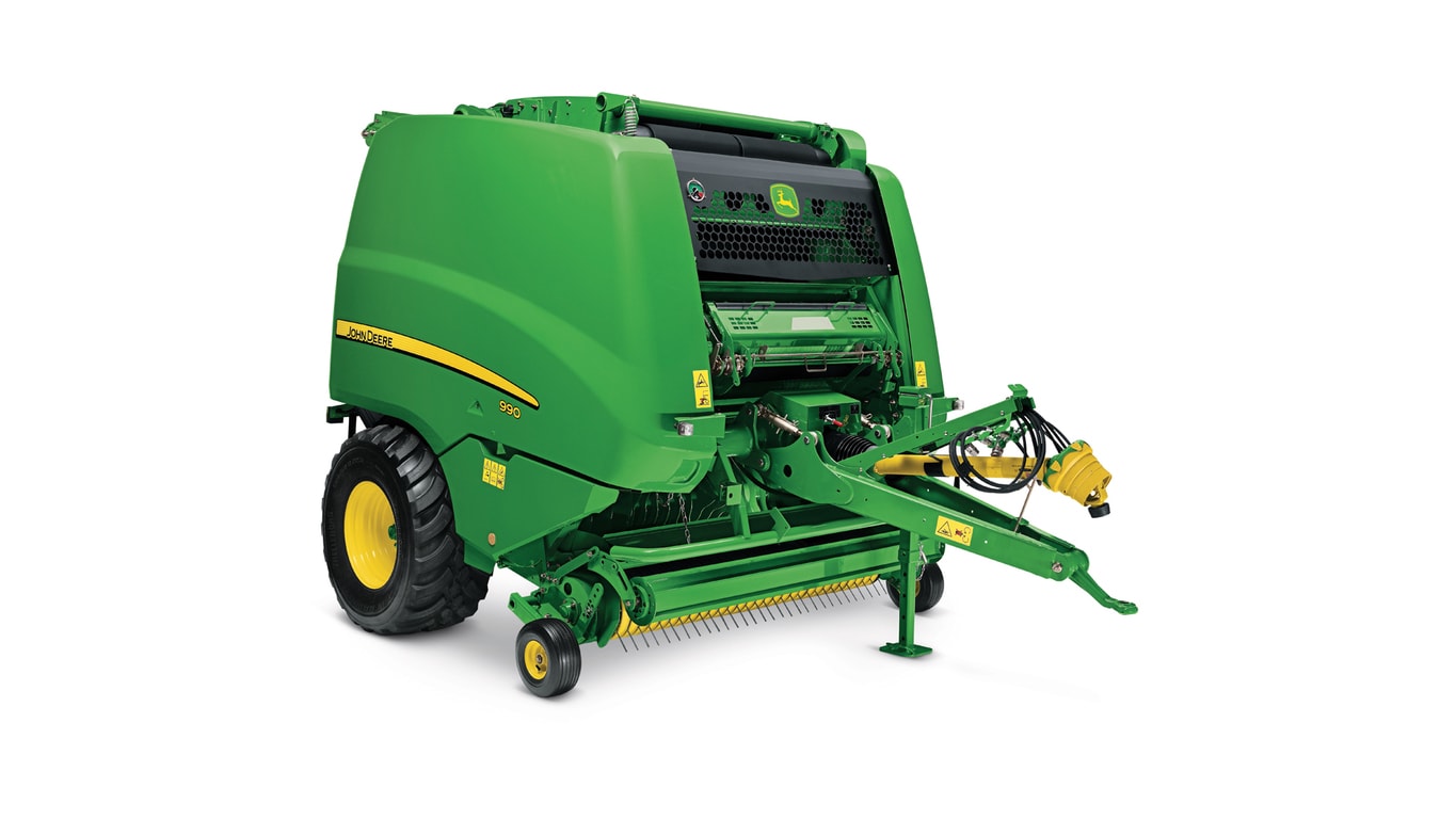 990 round baler
