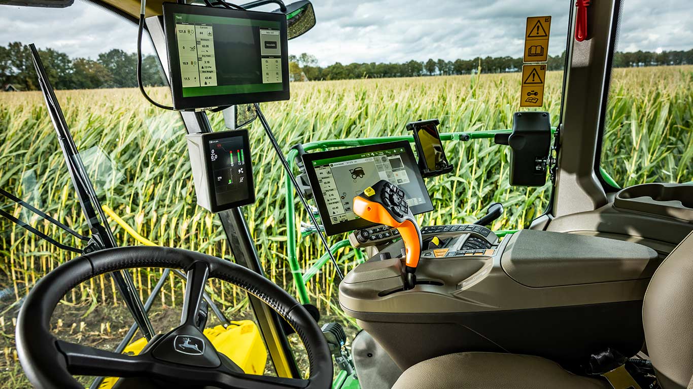 Inside cab of a SPFH