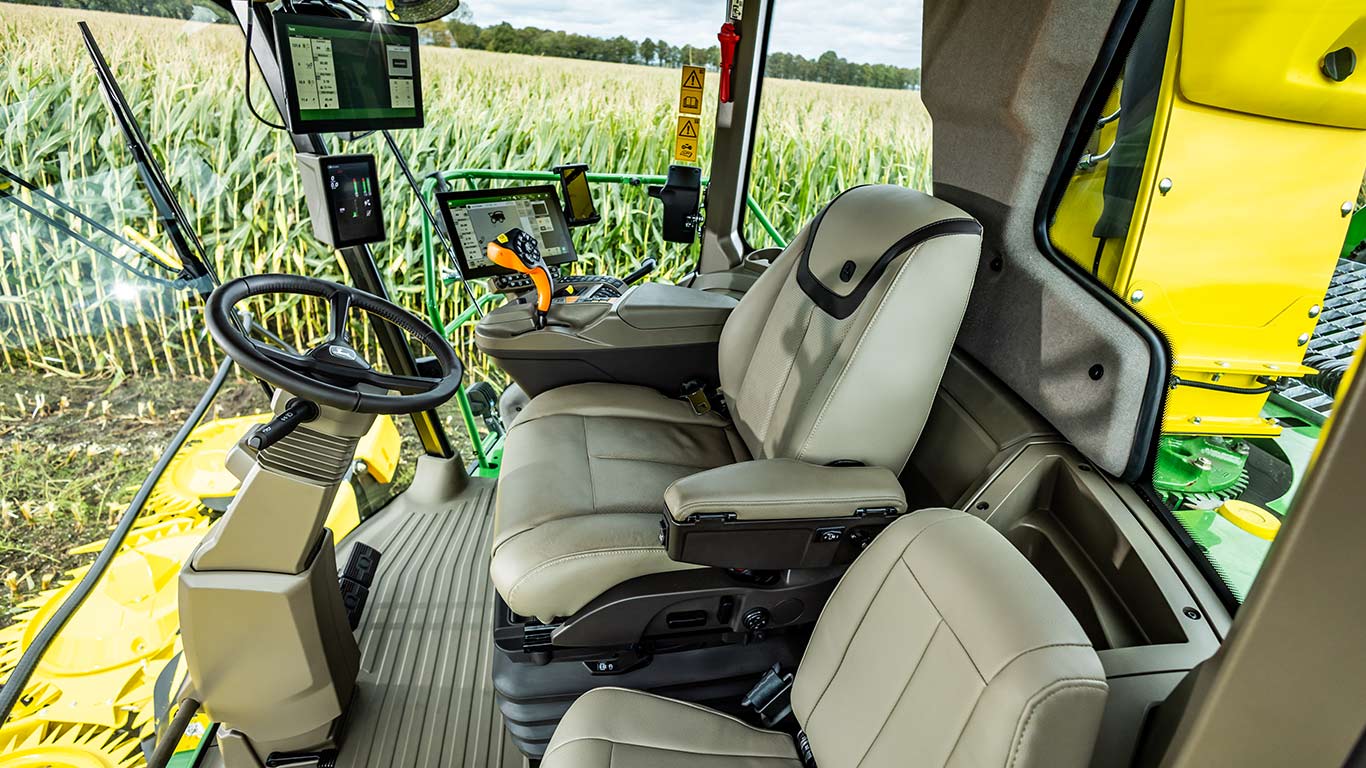 Inside the cab of a SPFH