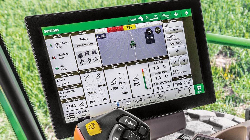 Afficheur avec commandes TouchSet