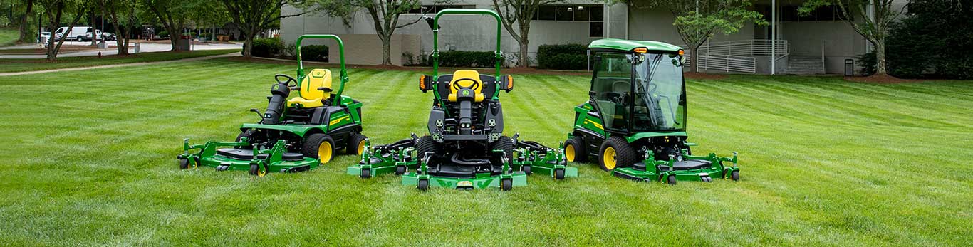 Front and Wide-Area Mowers