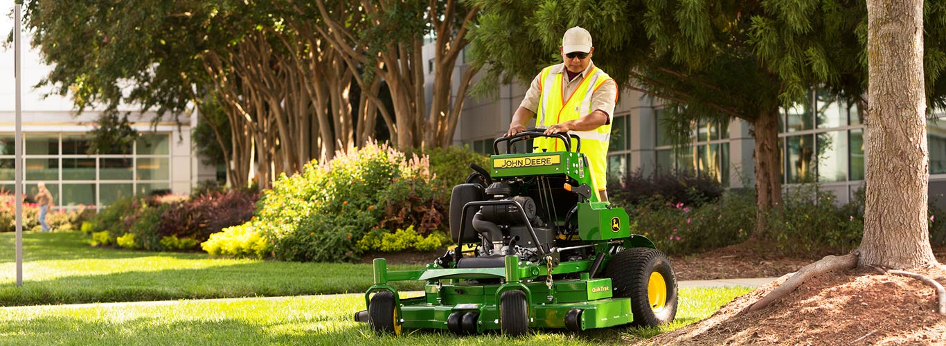 Commercial Mowers QuikTrak StandOn Mowers John Deere CA
