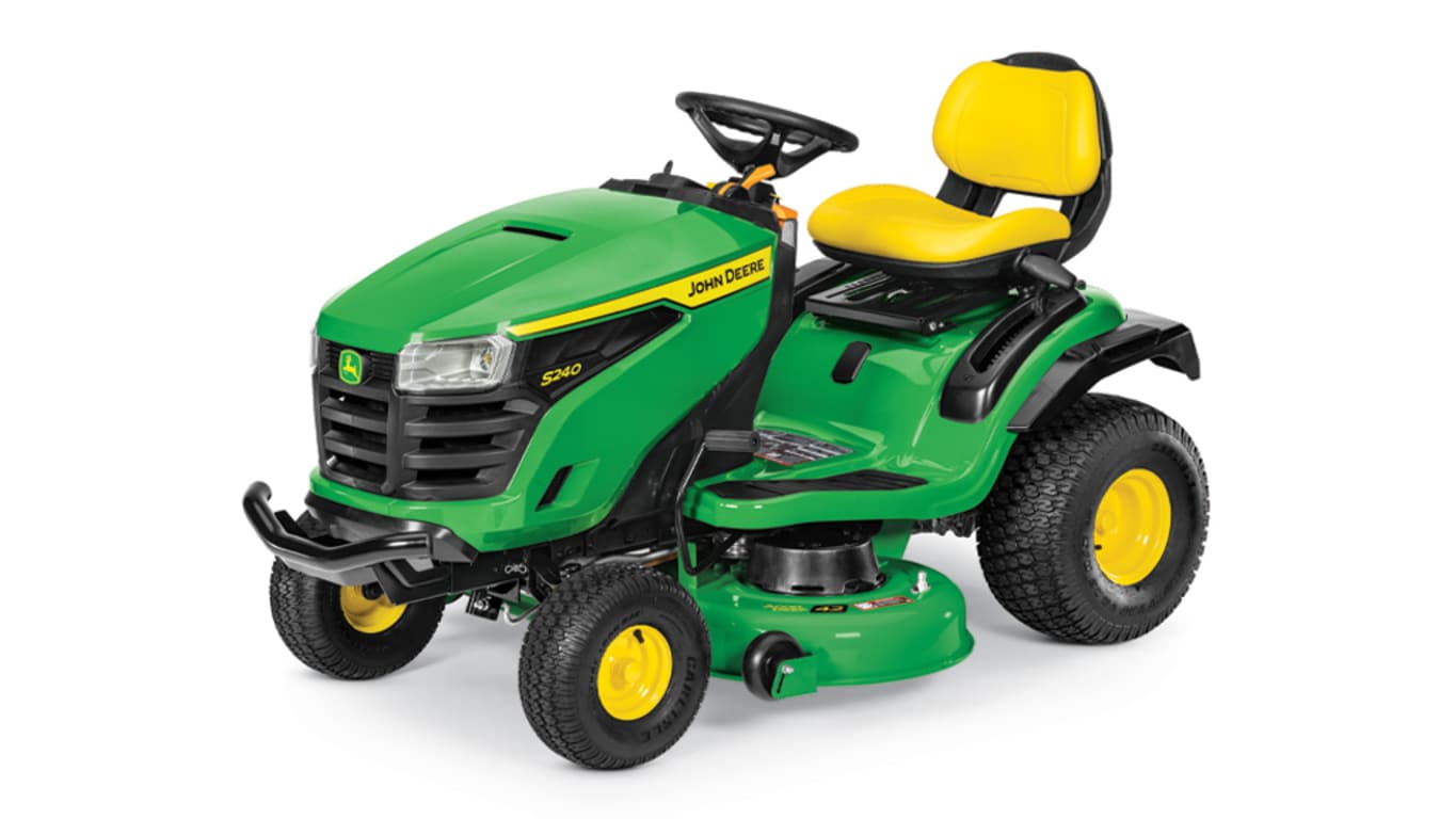 studio image of s240 lawn tractor