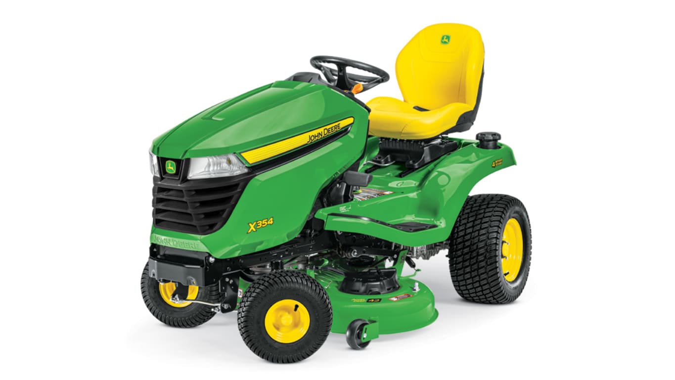 Price of a john deere riding lawn mower sales