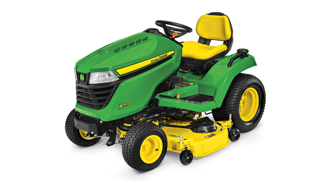 studio image of the X570 Series lawn mower