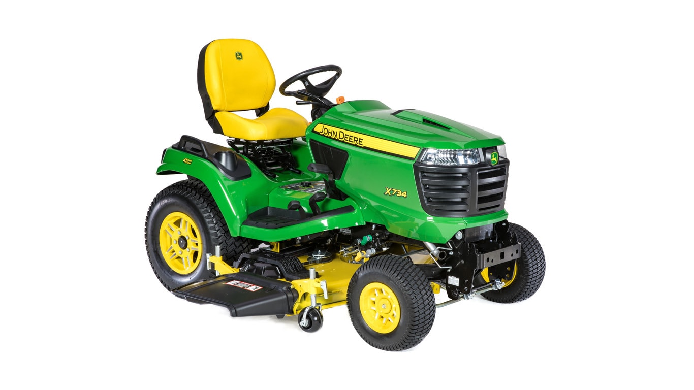 4 Wheel Steering Riding Mower X734 John Deere Ca