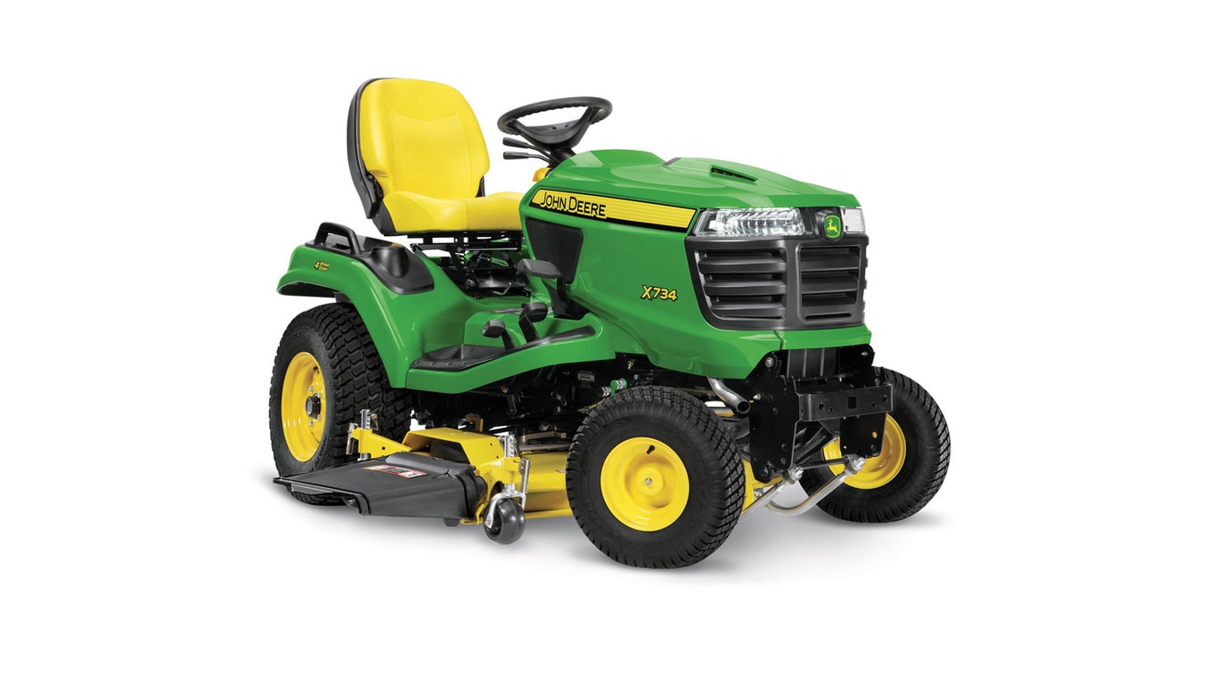 4 wheel drive lawn tractor top