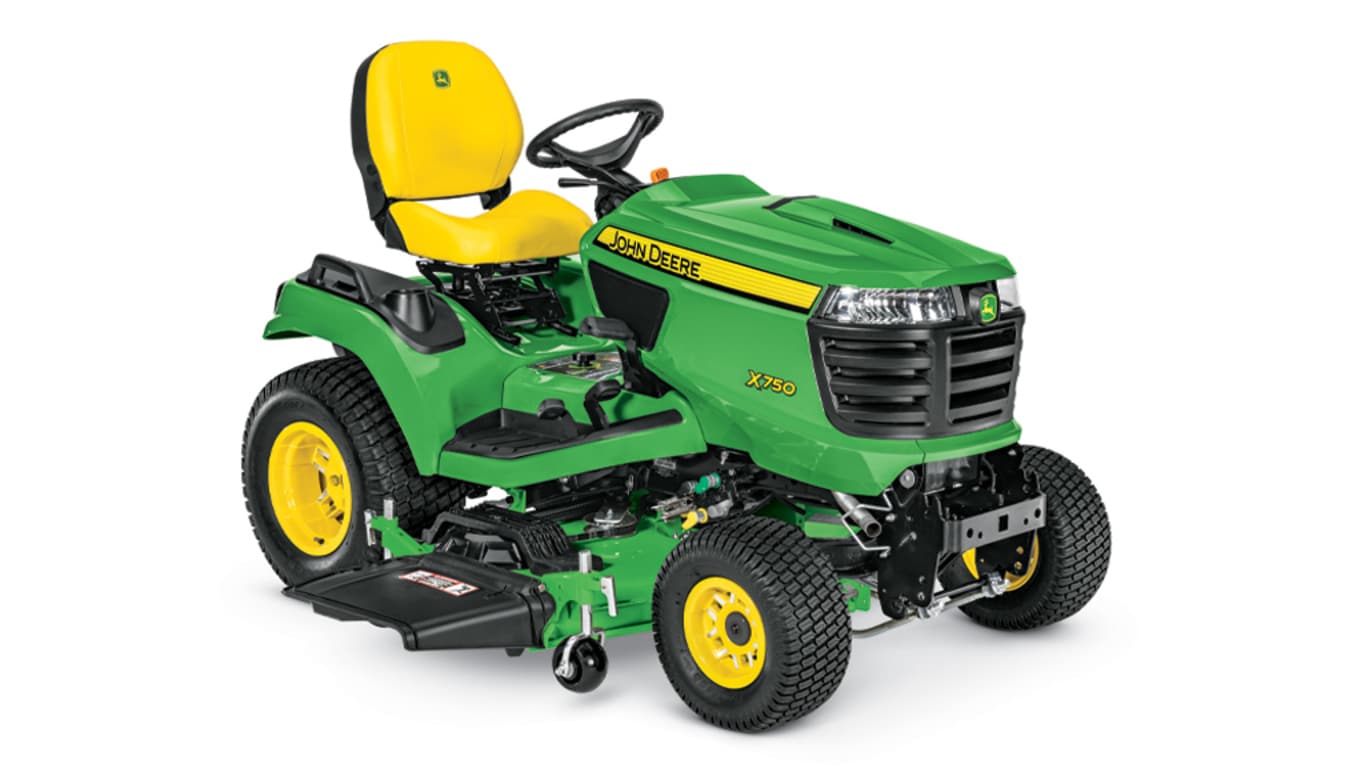 studio image of the X750 mower