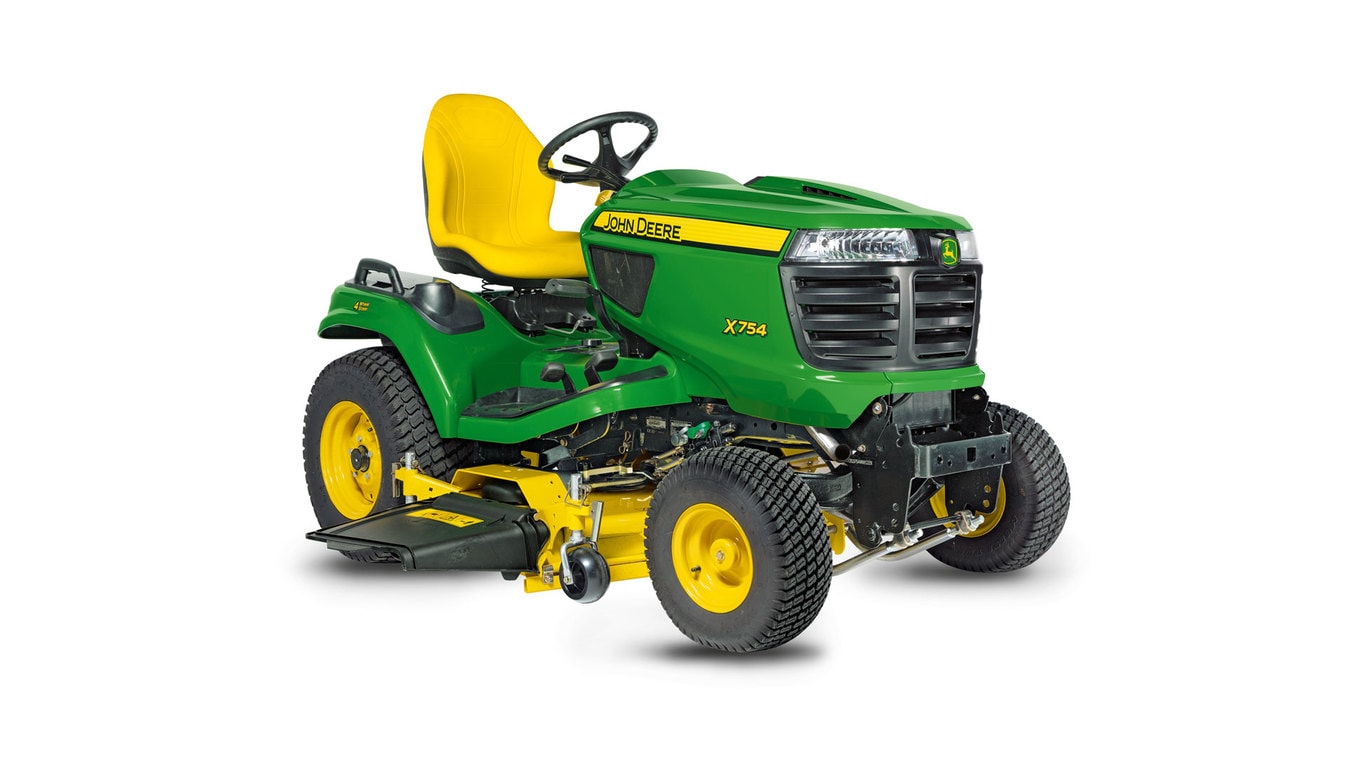 studio image of X754 signature series tractor