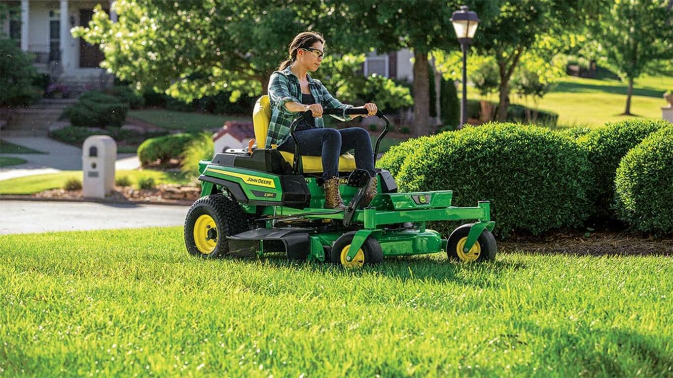 John deere z345m 42 discount zero turn lawn mower