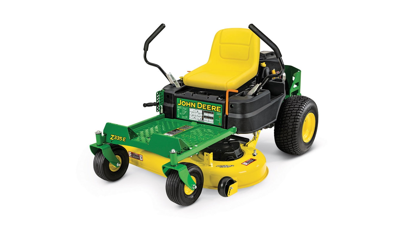 z335e residential ztrak mower