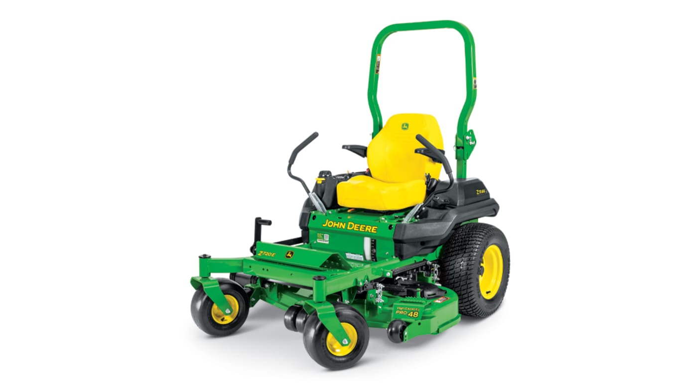 studio image of the Z720E ZTrak mower