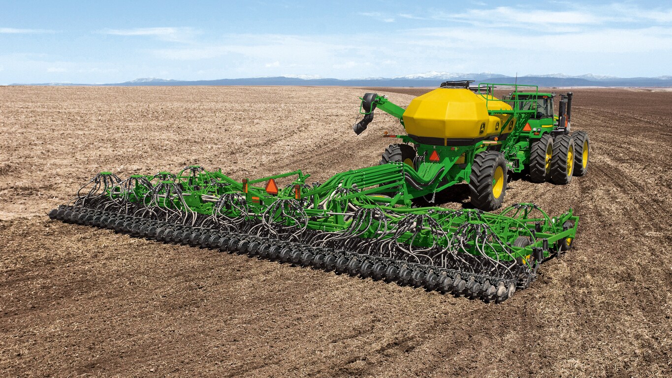 Seeding Equipment 455 Front Folding Grain Drill John Deere CA