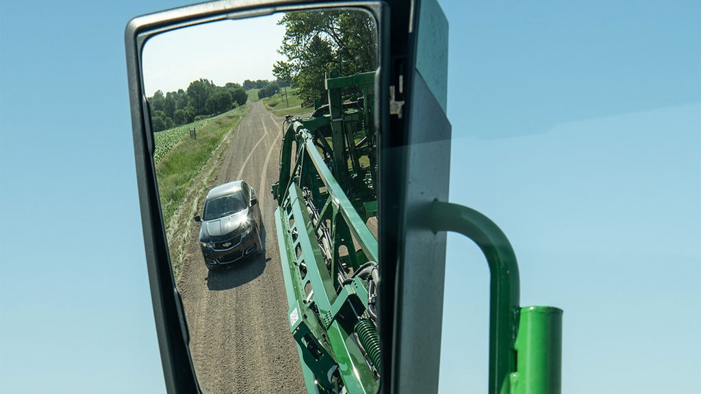 Electric, heated, telescoping mirrors