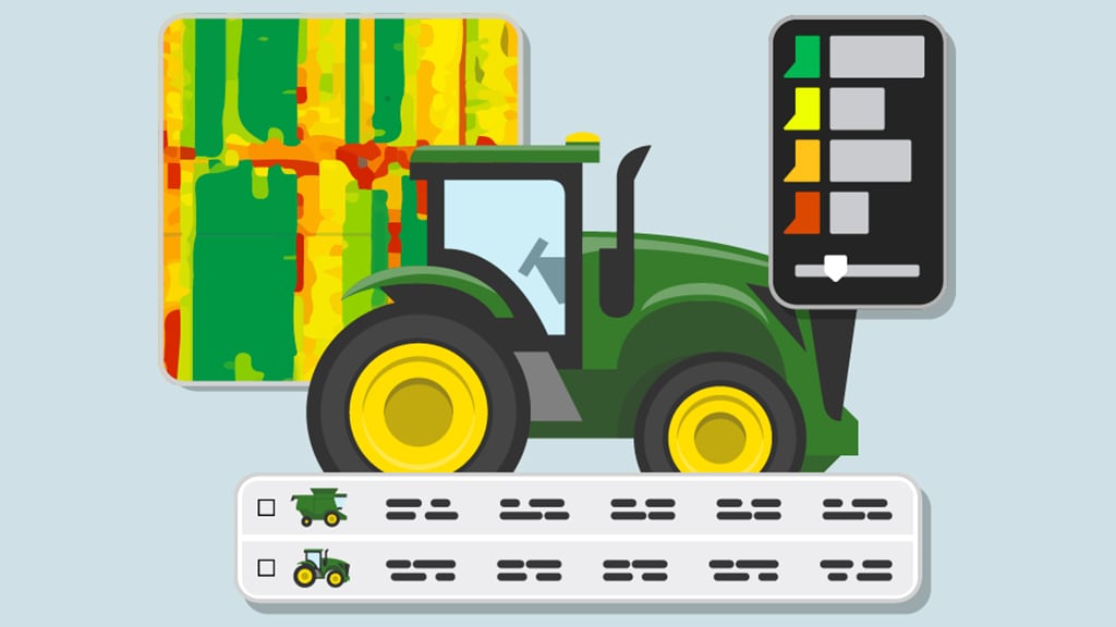 icon of a detailed tractor assessment