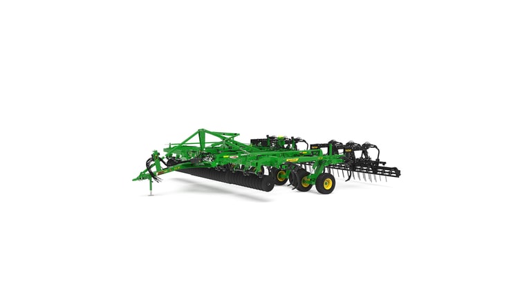 rendu de studio avant gauche de CC21 Coulter Chisel