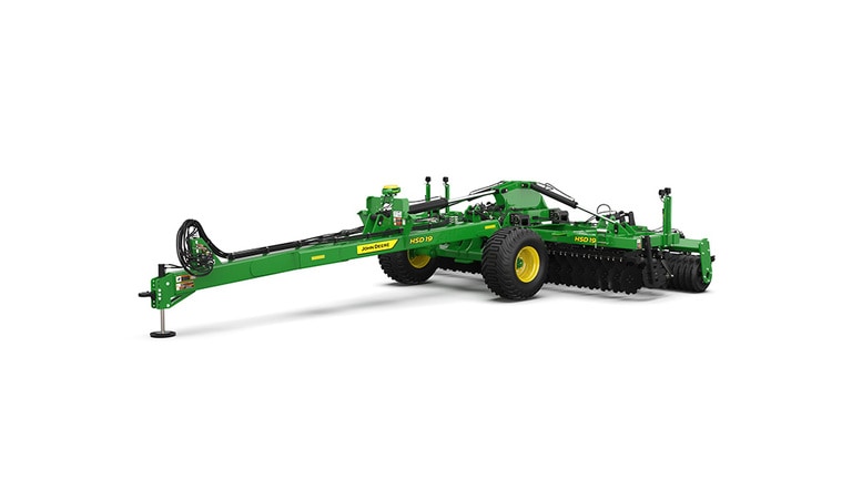 Front Left-facing view of HSD19 high speed disk