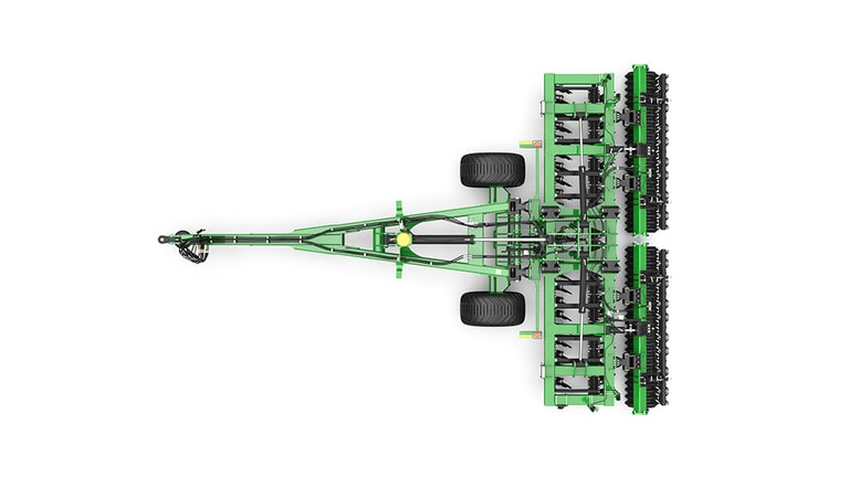Top-facing view of HSD19 high speed disk