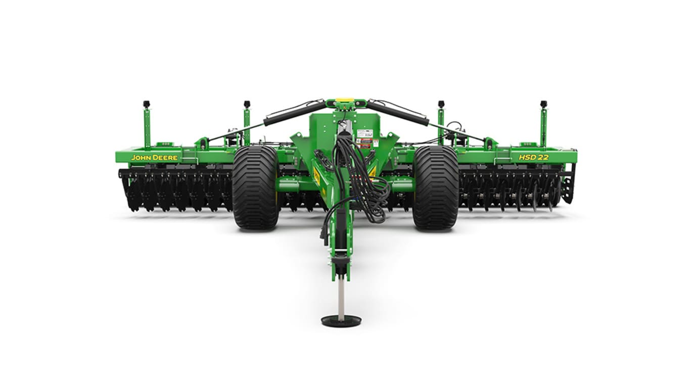 Front-facing view of HSD22 high speed disk