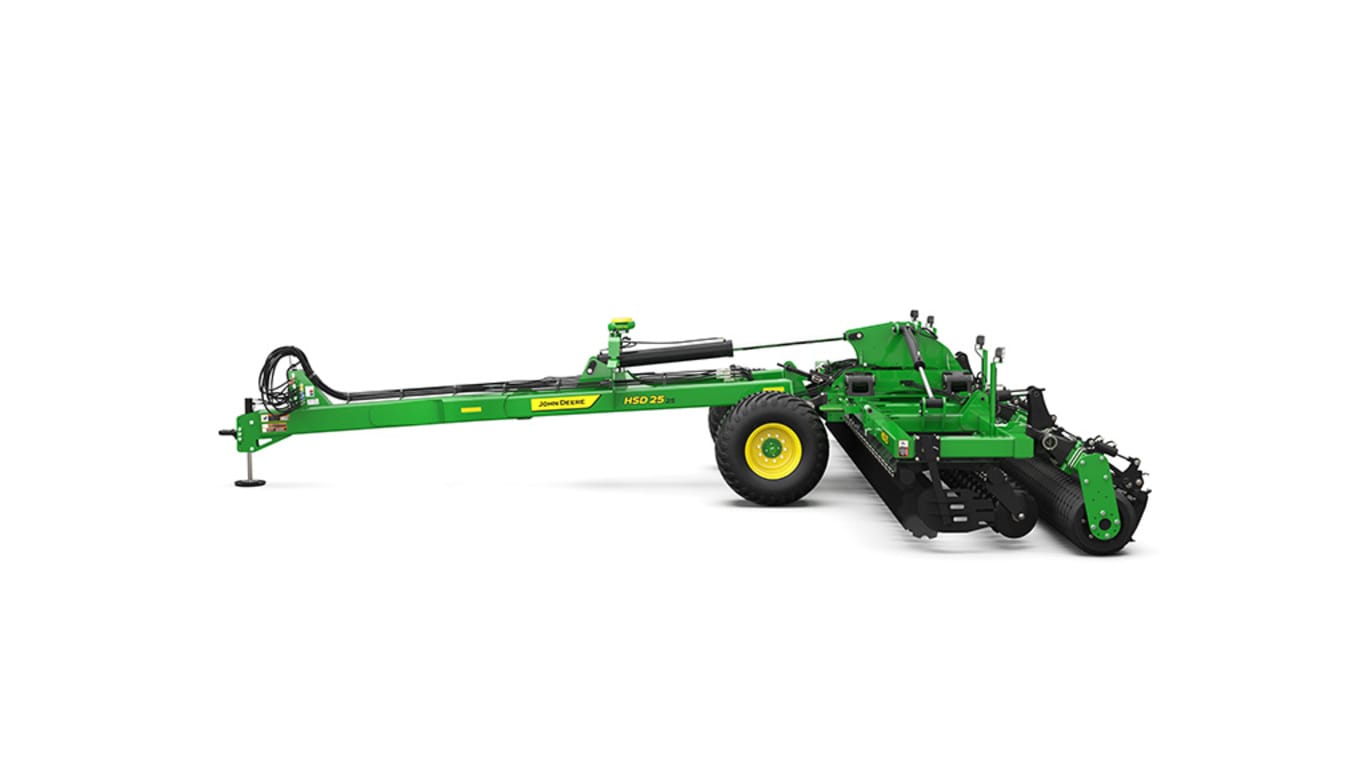 Left-facing view of HSD25 2S high speed disk