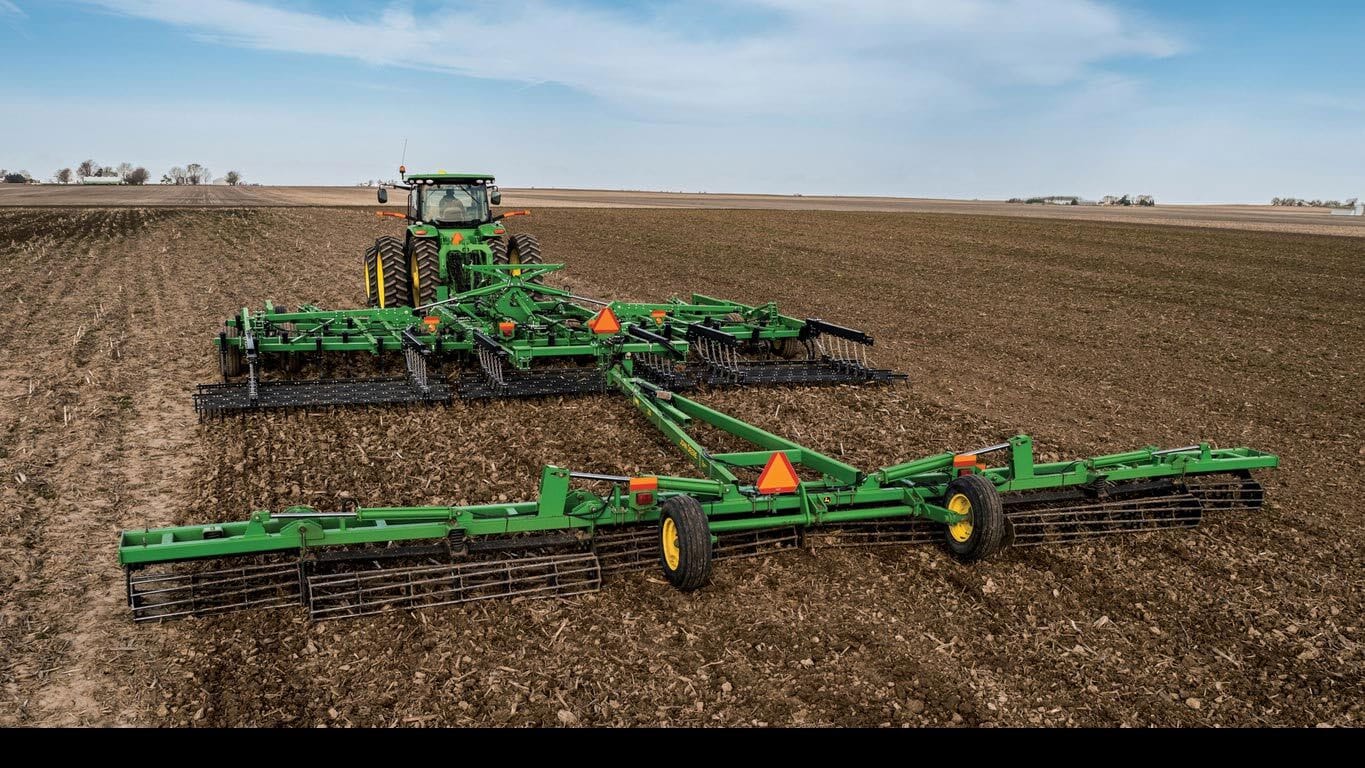 Tillage 2230FH Floating Hitch Field Cultivator John Deere CA