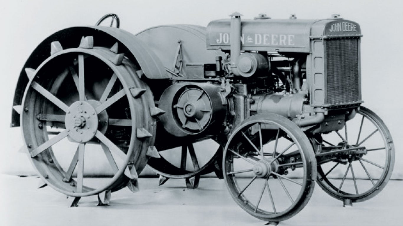 Model “D” tractor