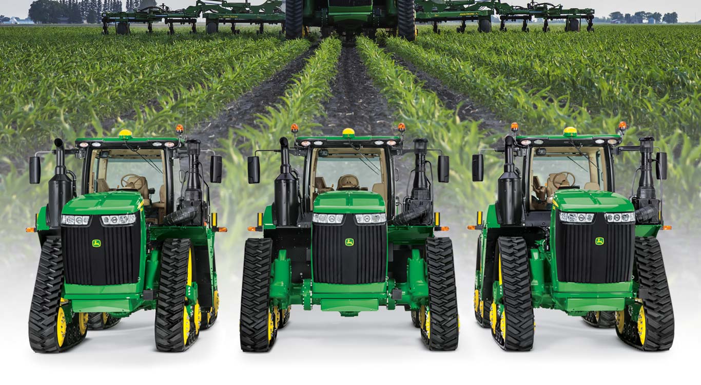 Tracteurs John Deere Quatre roues motrices et chenilles John Deere CA