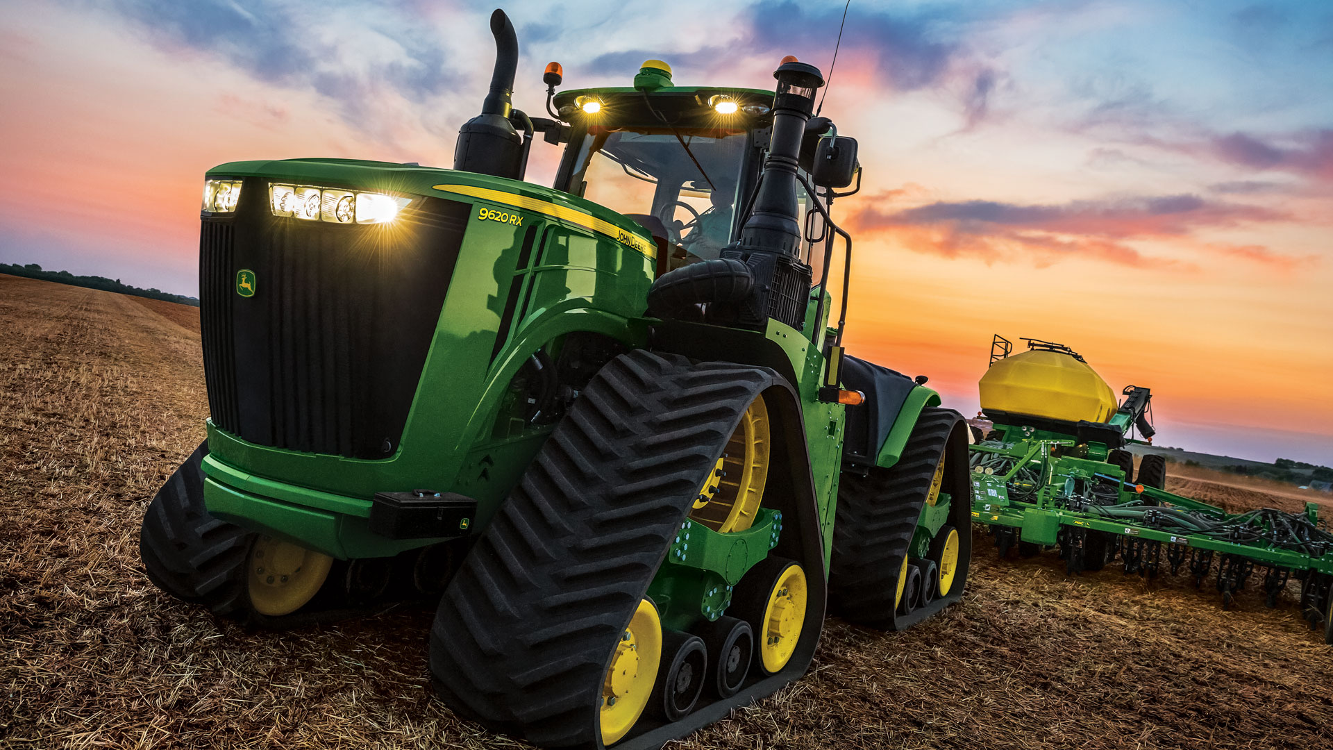 Tracteurs John Deere Quatre roues motrices et chenilles John Deere CA
