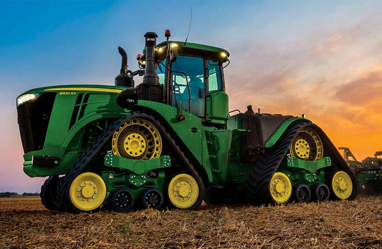 Tracteurs John Deere Quatre roues motrices et chenilles John Deere CA