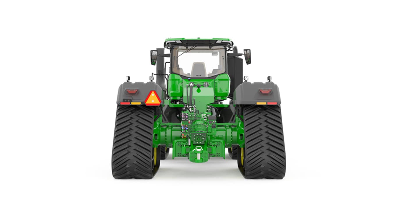 9RX 770 Static image displaying tractor's rear side